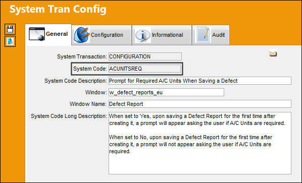 ACUNITSREQ_Configuration