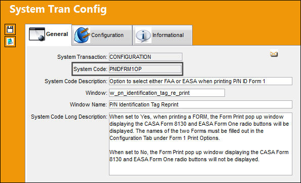 PNIDFRM1OP_Configuration