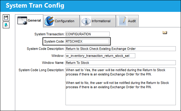 RTSCHKEX_Configuration