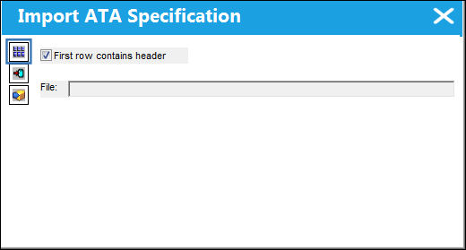 12_ImportATASpec_DescriptionSelect