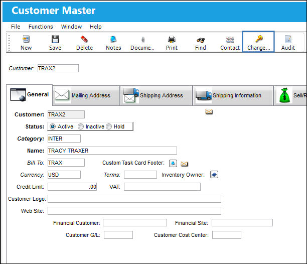 12_CustomerMaster_ChangeCustomer