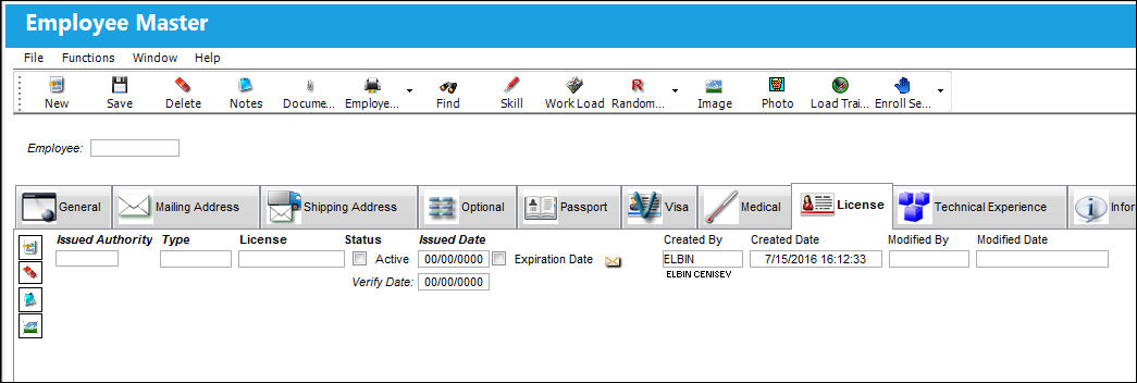 12_EmployeeMaster_License