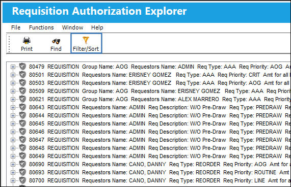 12_RequisitionAuthorizationExplorer(Sort)