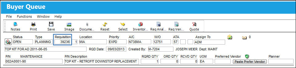 12_BuyerQueue(Requisition)