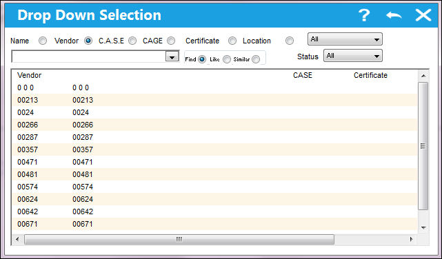 12_DropDown(Vendor)