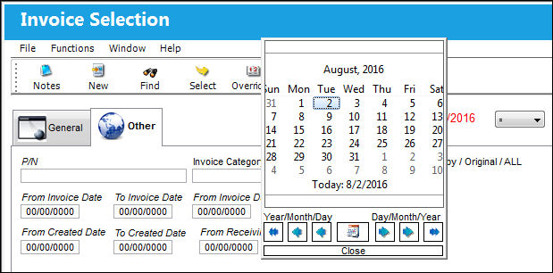 12_InvoiceSelection_Override