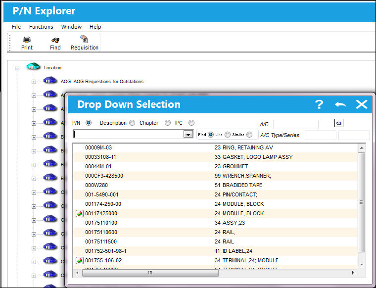 12_PNExplorer_DropDownSelection