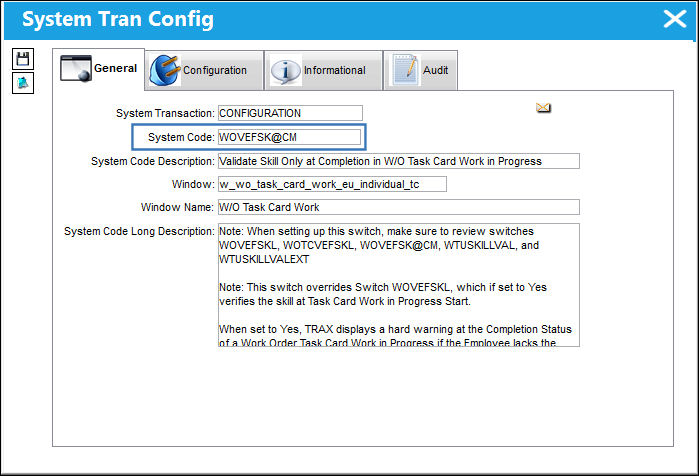 SystemTranConfig(WOVEFSK@CM)