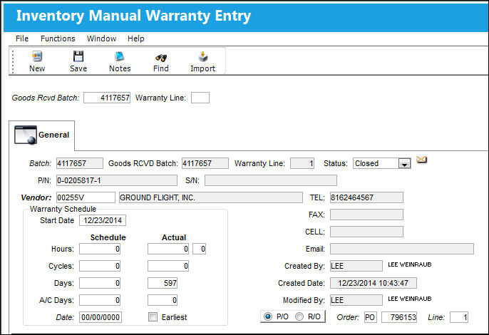 12_InventoryManualWarrantyEntry(Populated)