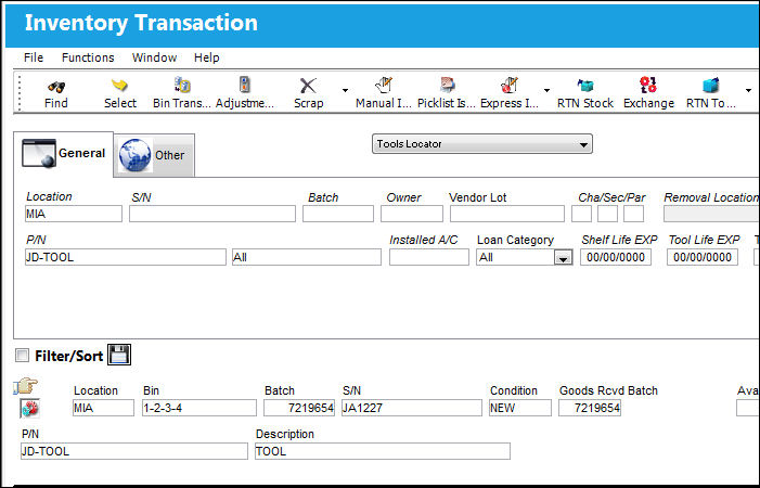 12_InventoryTransaction(JDTOOL)
