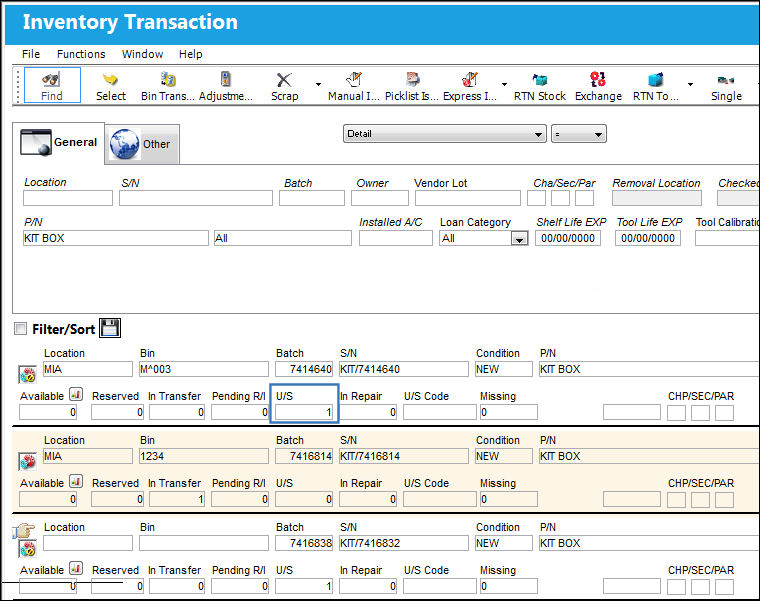 12_InventoryTransaction(UnusableKit)