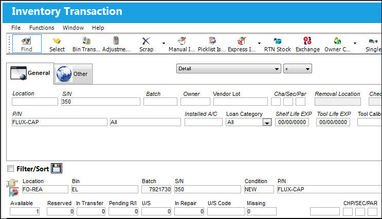 12_InventoryTransaction(ReleaseFromRO3)