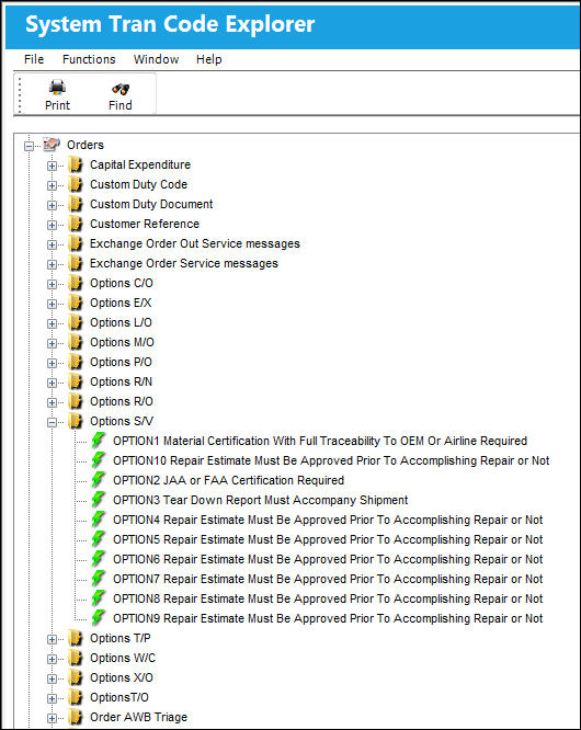 12_SystemTranCodeExplorer(ServiceOrder)