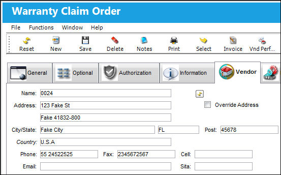 12_WarrantyClaimOrder_Vendor