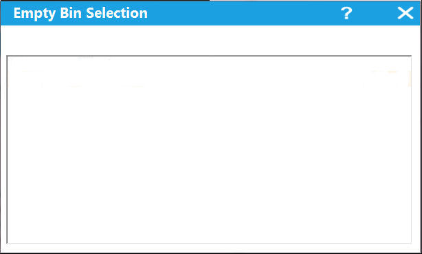 12_EmptyBinSelection