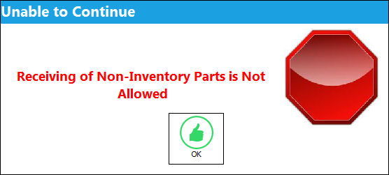 12_UnableToContinue(ReceivingNonInventory)