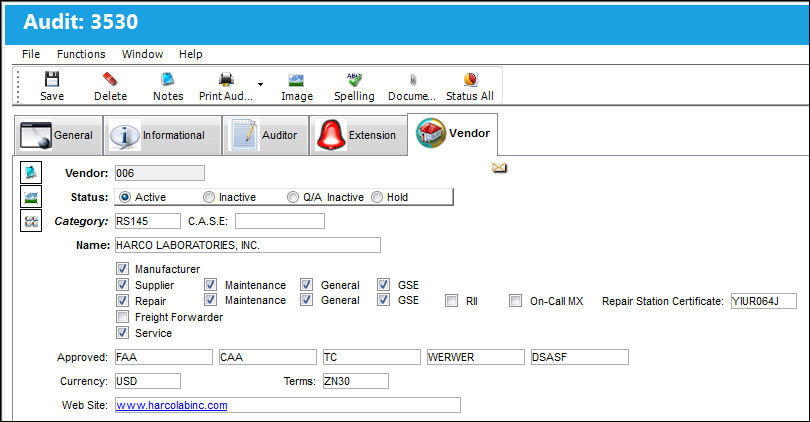 12_AuditDetail_Vendor