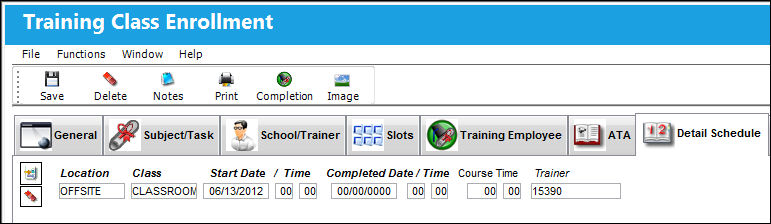 12_TrainingClassEnrollment_DetailSchedule