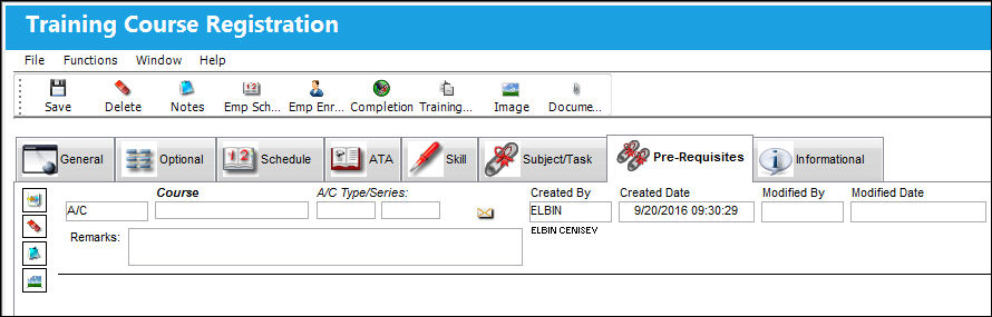 12_TrainingCourseRegistrationDetail_Pre-Requisites