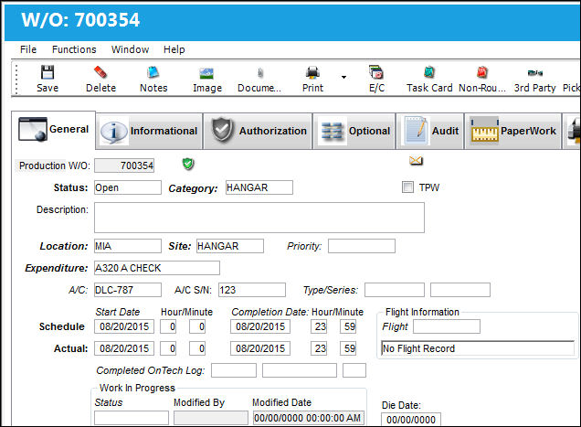 12_WODetail_General(GLAccount)