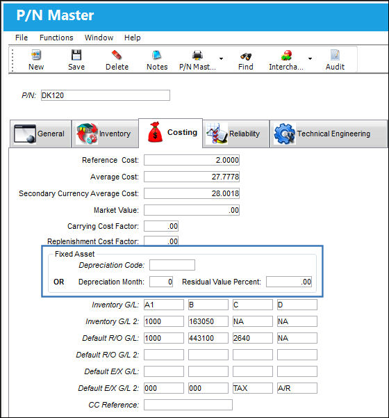 12_PNMaster_Costing(FixedAsset)