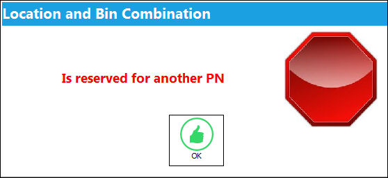 12_Warning_LocationAndBinCombination