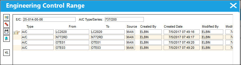 Assign EC Effectivity By Range Button, via AC EC Effectivity(2)
