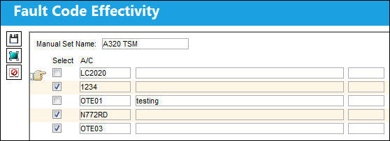 Effectivity Button, via Fault Code Master (2)