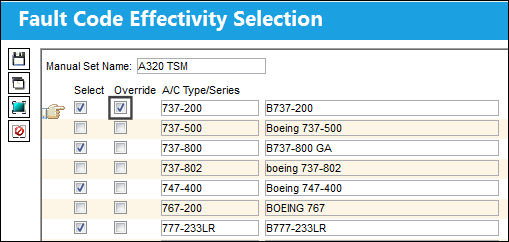 Effectivity Button, via Fault Code Master (3)