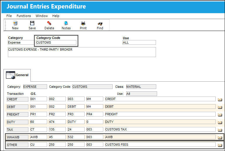 Customs Fees Financial Tracking (1)