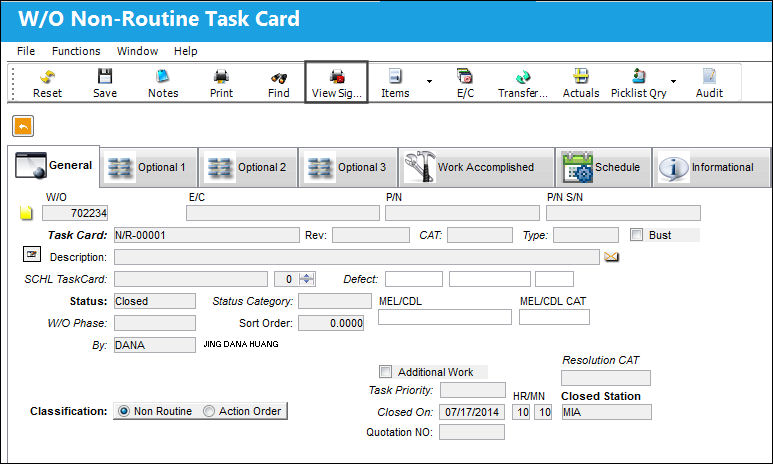 125 View Signed PDF Button, via Shop WO Non-Routine Task Card (1)