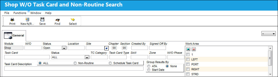 125 Shop WO Task Card and Non Routine Search (1)