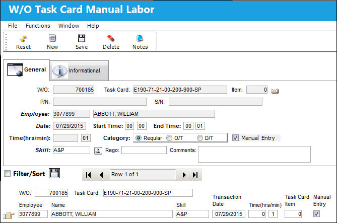 125 PN NLA Installation and Removal Button, via Shop WO Task Card (Work) (1)