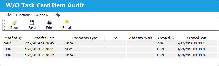 125 Item Audit Button, via Shop WO (NR) Task Card Item (2)