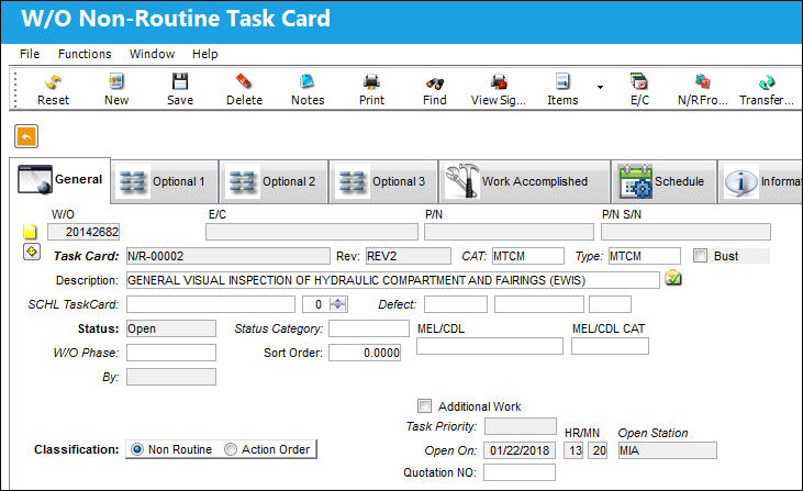 125 Transfer TC Button, via Shop WO Non-Routine Task Card (5)