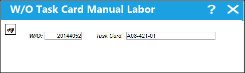 125 Labor Manual Button, via Shop Work Order - Manual Labor and Closed Work Orders (2)