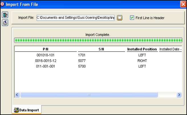 GSE_Import from File