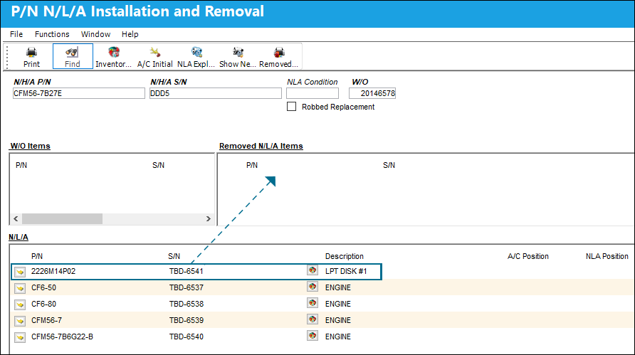 PN  installation and removal