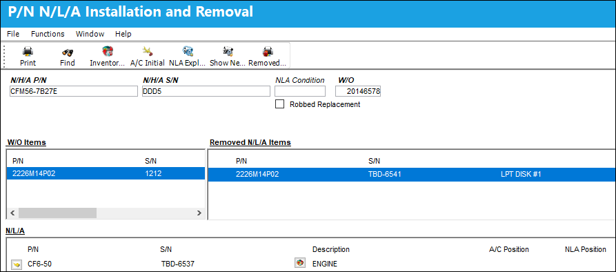 Install and removal swap