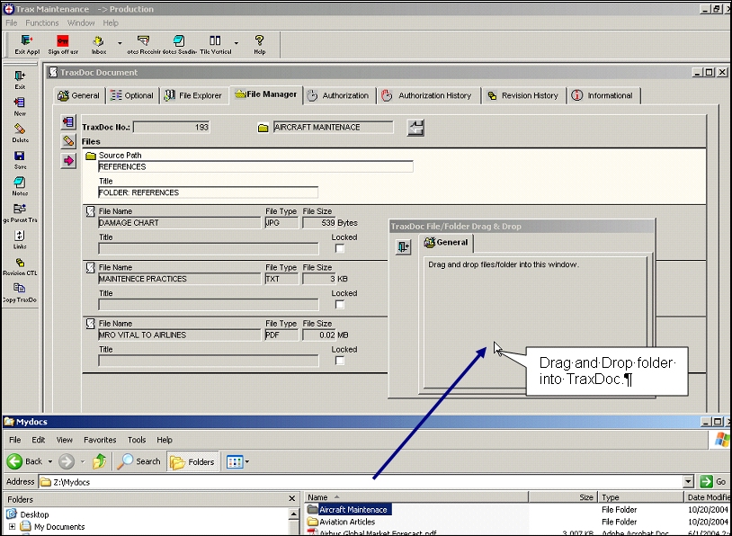 TD_TraxDoc Master_Add Files_drag and drop_5