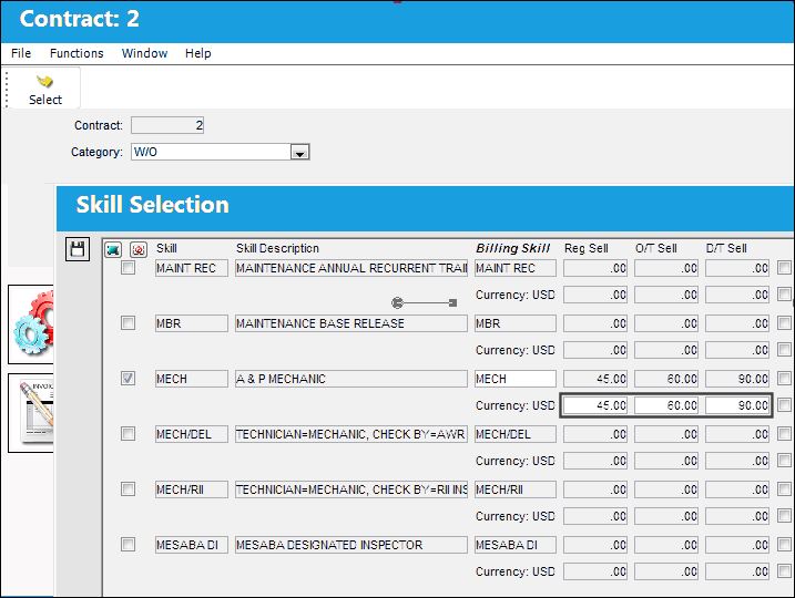 Customer Invoice Contract Re-Post, via Customer Contract Header, General Tab (vs 15_6)