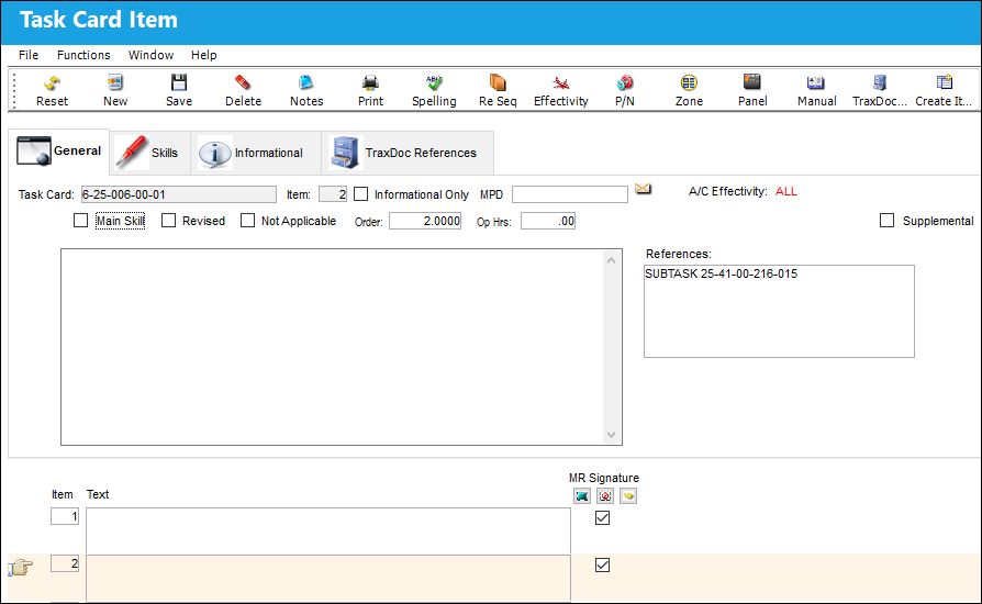 Task Card Item, General Tab (v15_1)