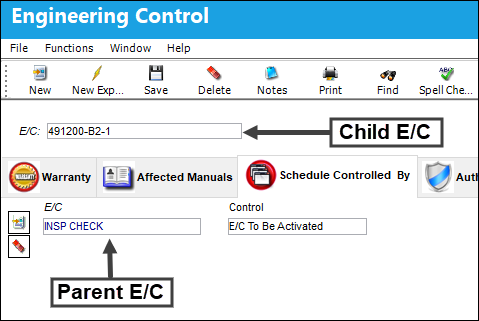 Trax EC To Be Activated, Via Engineering Control, Schedule Controlled By Tab