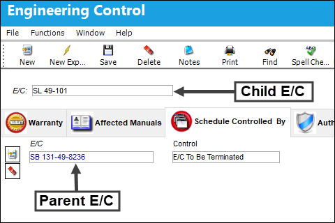 Trax EC To Be Terminated, Schedule Controlled By Tab