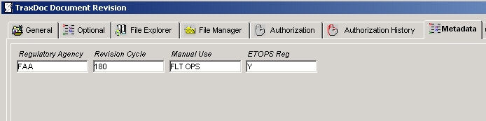TD_TraxDoc Master_Metadata Tab_1