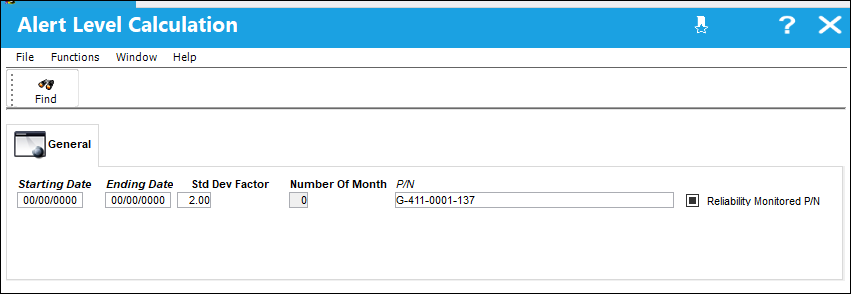 alert level calculation -ff