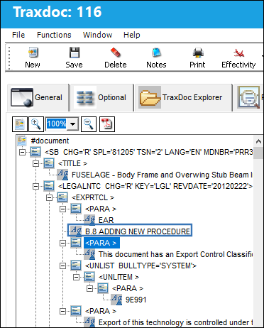 Trax XML tree Before-Child-5.3