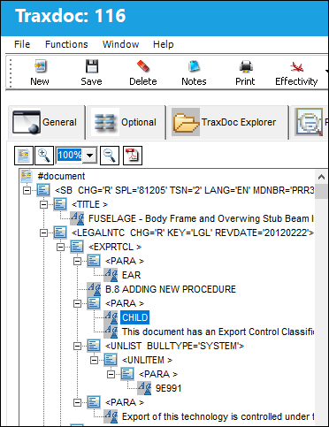 Trax XML tree Delete-2