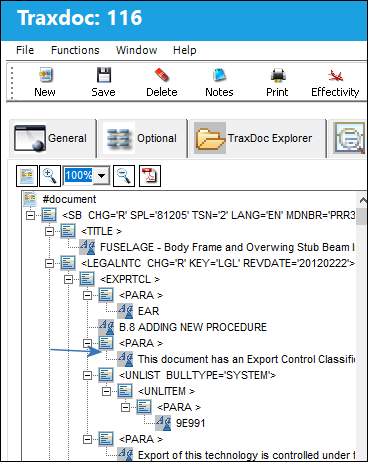 Trax XML tree Delete-4
