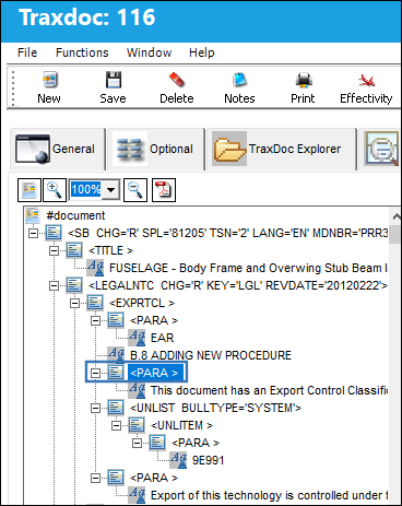 Trax XML tree Namespace-2